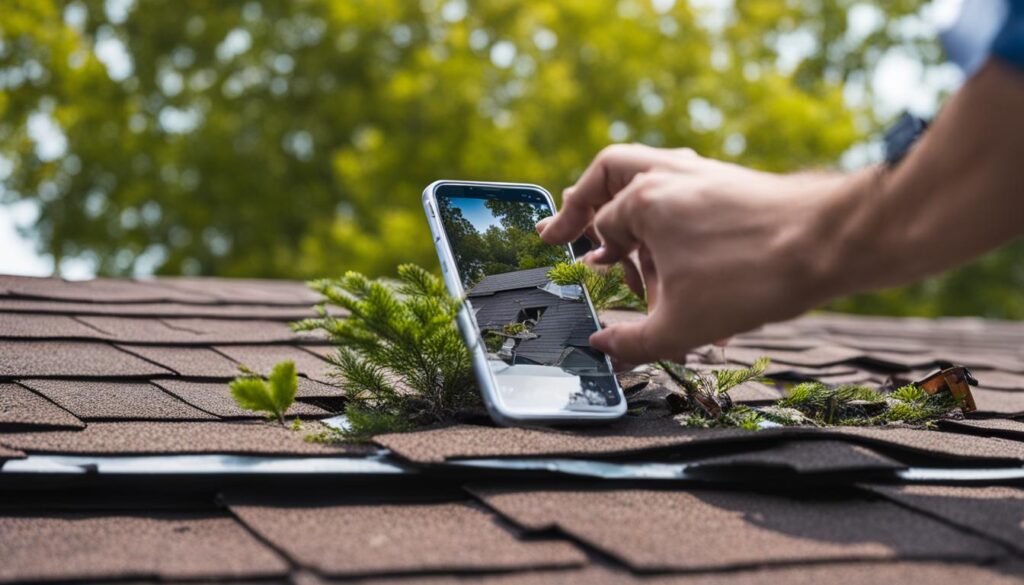 Documenting Roof Damage for Wilmington Insurance Claims