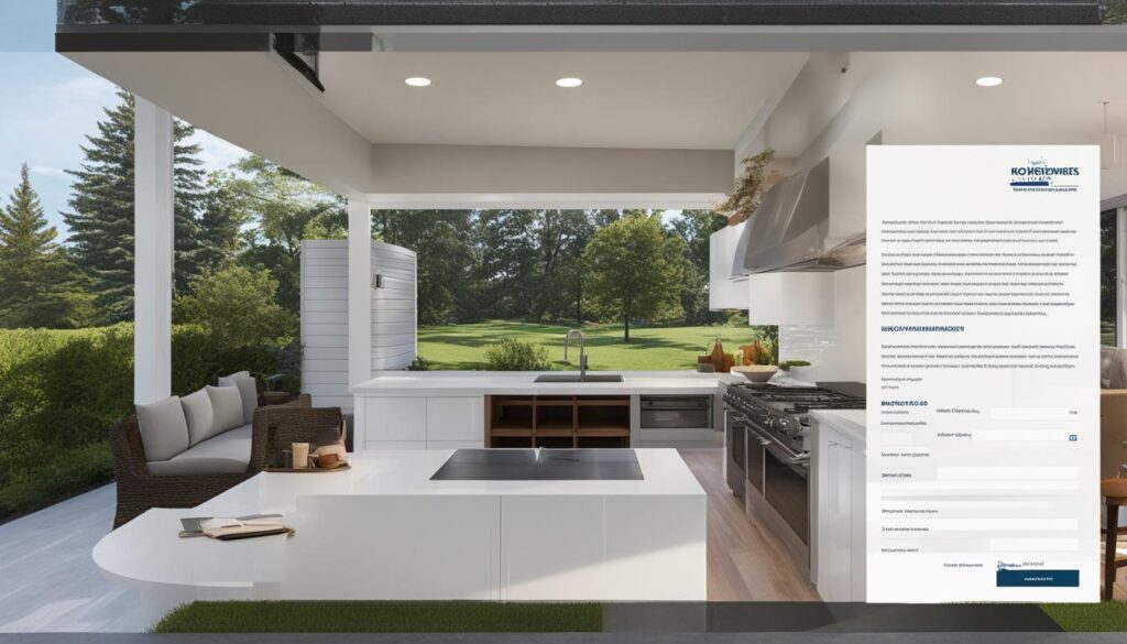 Written roofing estimate document for Wilmington NC home