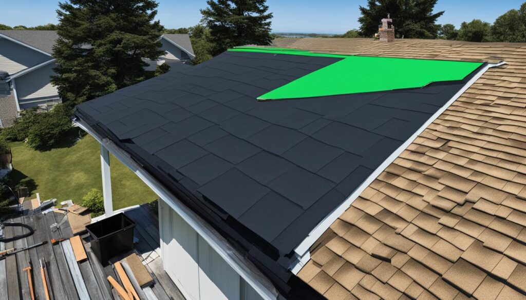 Shingle roof repair coverage