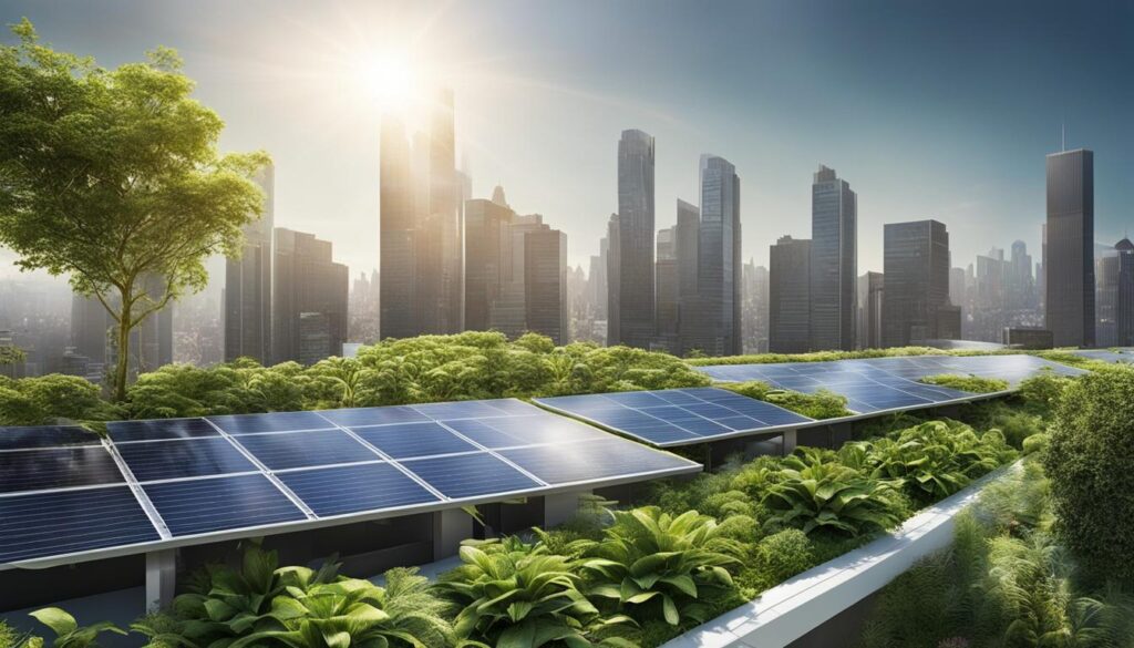 sustainable roof installation